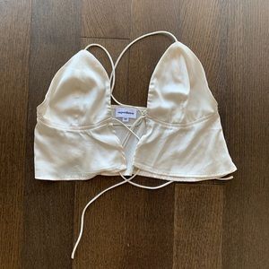 SUPERDOWN Cropped Tank Top